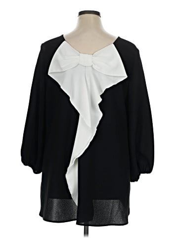 I.C. By Connie K 3/4 Sleeve Top (view 2)