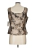 Alex Evenings Tan Sleeveless Top Size L - photo 2