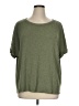 Natural Reflections Green Short Sleeve Top Size XL - photo 1