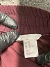 H&M 100% Polyester Solid Burgundy Shorts Size 10 - photo 3