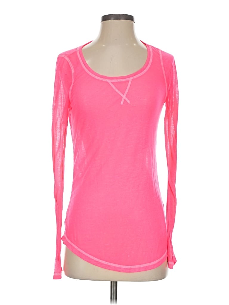 Pre-owned Mudd Long Sleeve T-shirt In Pink