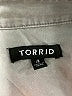 Torrid 100% Lyocell Gray Jacket Size 4X Plus (4) - photo 6