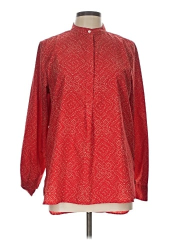 Lauren by Ralph Lauren Long Sleeve Blouse (view 1)