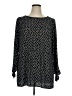 Max Studio Polka Dots Black Long Sleeve Blouse Size 1X - photo 1