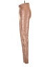 Mono b Metallic Gold Casual Pants Size S - photo 5