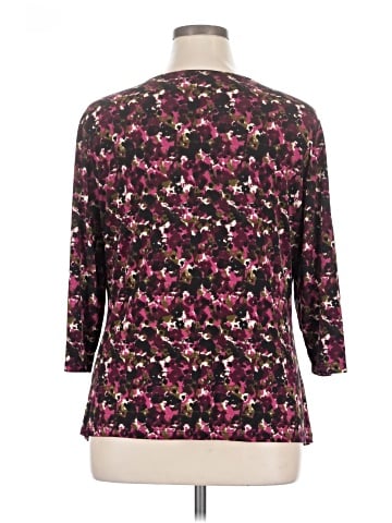 Briggs New York 3/4 Sleeve Blouse (view 2)