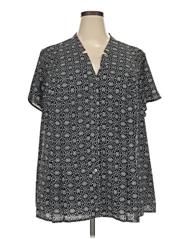 Croft & Barrow Short Sleeve Blouse (view 1)