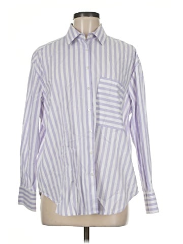 AYR Long Sleeve Button-Down Shirt (view 1)