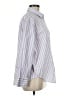 AYR Stripes Purple Long Sleeve Button-Down Shirt Size M - photo 4