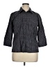 Faded Glory Blue 3/4 Sleeve Button-Down Shirt Size XL - photo 1
