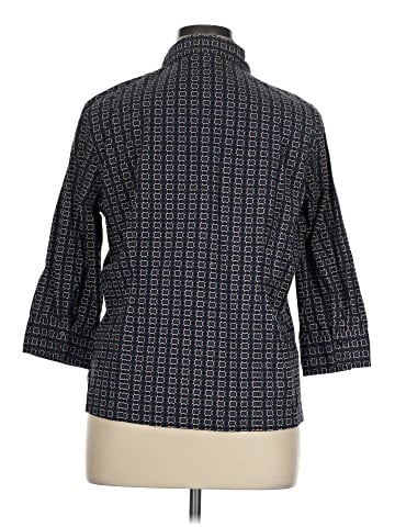 Faded Glory 3/4 Sleeve Button-Down Shirt (view 2)