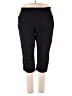 Just My Size Solid Black Active Pants Size 2X Plus - photo 1