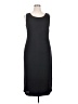Coldwater Creek 100% Polyester Solid Black Casual Dress Size 16 - photo 1
