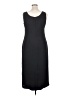 Coldwater Creek 100% Polyester Solid Black Casual Dress Size 16 - photo 2