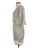 NBD 100% Polyester Silver Cocktail Dress Size S - photo 5