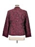 Coldwater Creek Paisley Burgundy Blazer Size 16 - photo 2