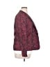 Coldwater Creek Paisley Burgundy Blazer Size 16 - photo 4