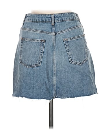 Topshop Denim Skirt (view 2)