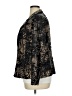Chico's Animal Print Black Blazer Size XL (3) - photo 5