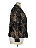 Chico's Animal Print Black Blazer Size XL (3) - photo 4
