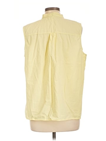 Eileen Fisher Sleeveless Button-Down Shirt (view 2)