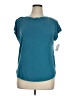Green Envelope Teal Short Sleeve Top Size XL - photo 1