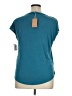 Green Envelope Teal Short Sleeve Top Size XL - photo 2