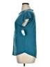 Green Envelope Teal Short Sleeve Top Size XL - photo 5