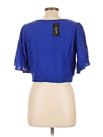 City Chic Short Sleeve Blouse (view 2)