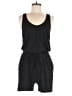 Caslon Solid Black Romper Size M - photo 1