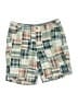 L.L.Bean 100% Cotton Plaid Green Cargo Shorts Size 8 - photo 1