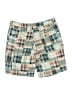 L.L.Bean 100% Cotton Plaid Green Cargo Shorts Size 8 - photo 2
