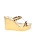 Carmen Sol Gold Wedges Size 9 - photo 1