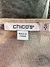 Chico's Floral Purple Pullover Sweater Size S - photo 7