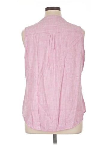 Weatherproof Sleeveless Button-Down Shirt (view 2)