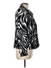 Notations Animal Print Black Blazer Size L - photo 4