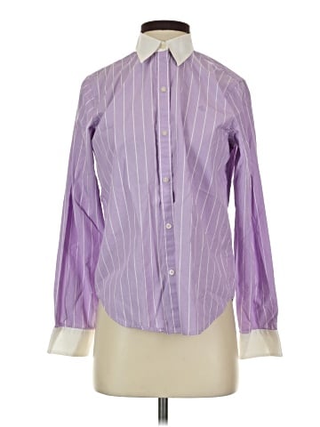 Lauren by Ralph Lauren Long Sleeve Button-Down Shirt (view 1)