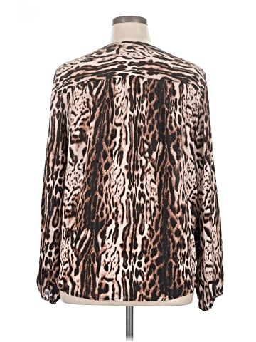 INC International Concepts Long Sleeve Blouse (view 2)