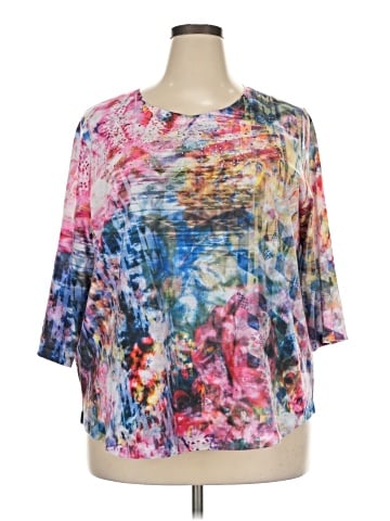 Cj Banks 3/4 Sleeve Blouse (view 1)