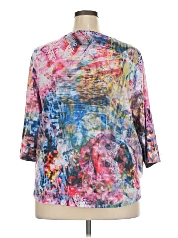Cj Banks 3/4 Sleeve Blouse (view 2)