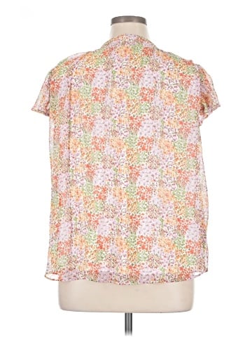 LC Lauren Conrad Short Sleeve Blouse (view 2)