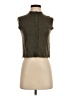 Massimo Dutti Green Sleeveless Button-Down Shirt Size XS - photo 1