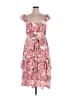 Sugarlips Floral Pink Cocktail Dress Size 1X - photo 1