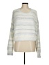 Arizona Jean Company Stripes Ivory Pullover Sweater Size M - photo 1