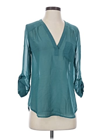 Maurices 3/4 Sleeve Blouse (view 1)