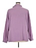 Pendleton 100% Polyester Purple Long Sleeve Blouse Size 24w - photo 2