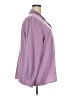 Pendleton 100% Polyester Purple Long Sleeve Blouse Size 24w - photo 4