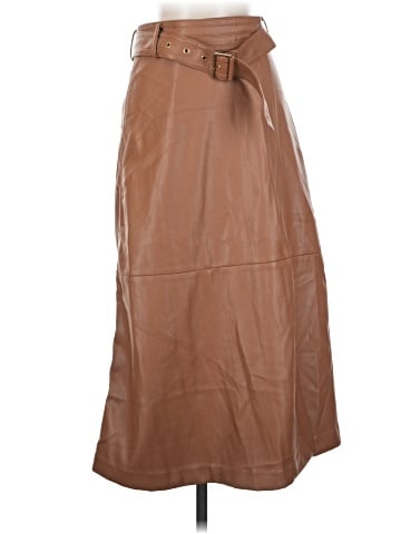 Ann Taylor Faux Leather Skirt (view 1)