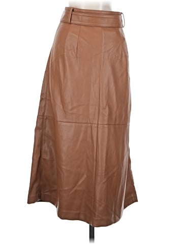Ann Taylor Faux Leather Skirt (view 2)