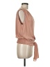 Krisa 100% Polyester Tan Sleeveless Blouse Size M - photo 4